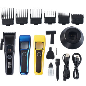 High-Speed Hair Clipper with Powder Metallurgy Blade – 12000 RPM Professional Barber Tool