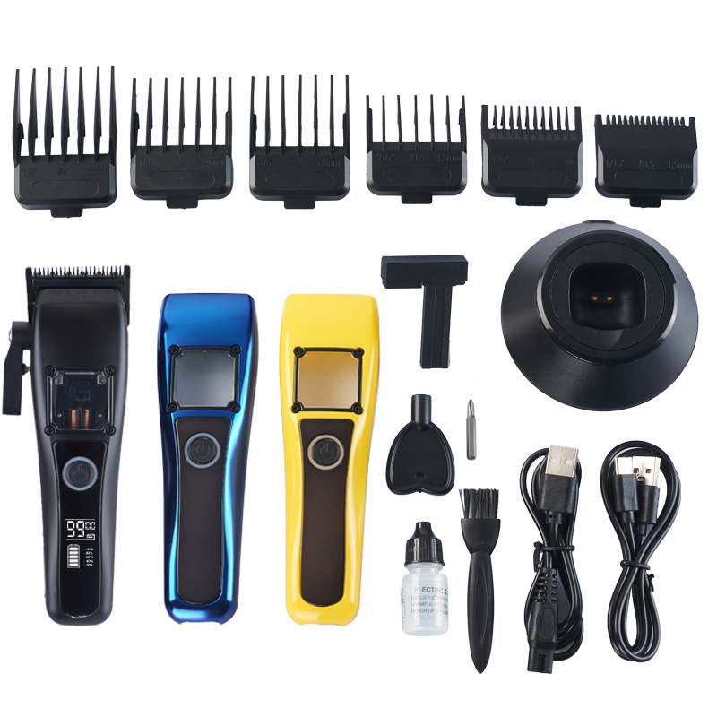 High-Speed Hair Clipper with Powder Metallurgy Blade – 12000 RPM Professional Barber Tool