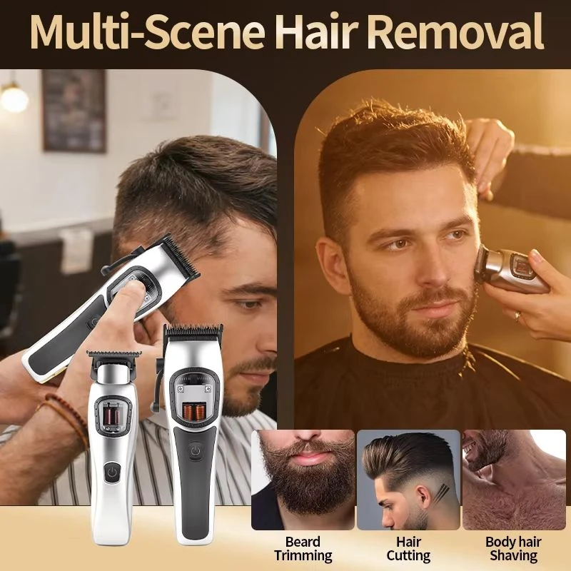 Professional Hair Clipper and Trimmer Set Wholesale - Image 3
