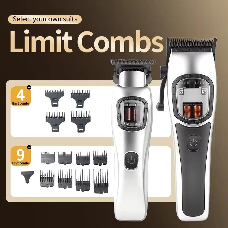 Professional Hair Clipper and Trimmer Set Wholesale - Image 2